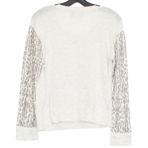 Monrow Womens Top Embellished Studded Grunge Rock Cyber Punk USA Size Small JB - Picture 2 of 8